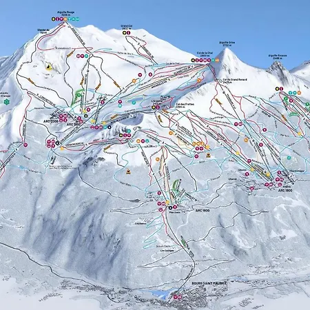Spacious Ski-in Ski-out 4-6 Pax, 161 Sources De Marie Arc 1950 Apartment Les Arcs (Savoie)