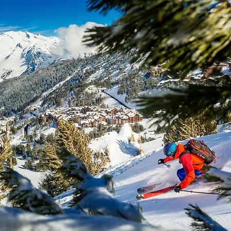 Spacious Ski-in Ski-out 4-6 Pax, 161 Sources De Marie Arc 1950 Apartment